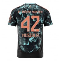 Camisa de Futebol Bayern Munich Jamal Musiala #42 Equipamento Secundário 2024-25 Manga Curta